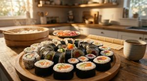 Recette sushi maison : maîtriser le riz et le poisson