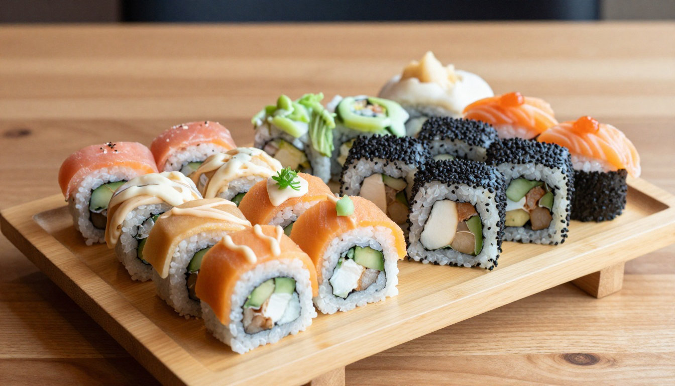 Personnaliser vos sushis avec des options saines et durables