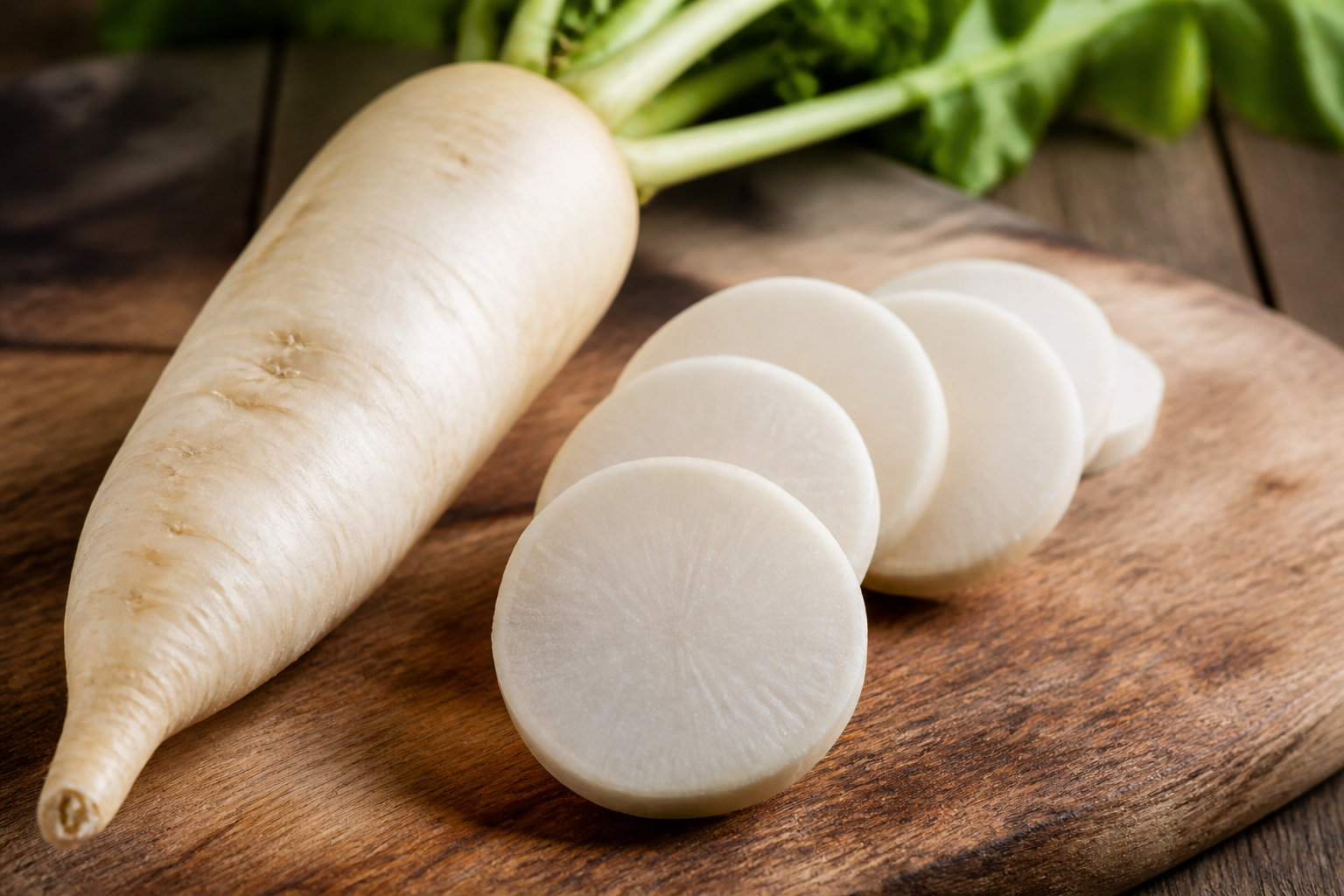 Le daikon : le radis blanc polyvalent