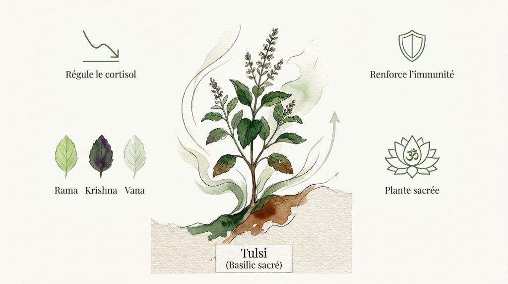 Découvrez les bienfaits du tulsi pour votre santé naturelle