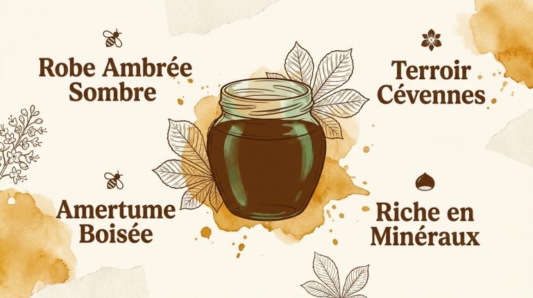 Miel de châtaignier : un nectar boisé aux mille vertus