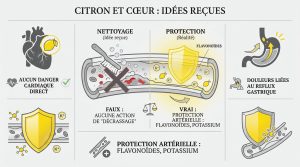 Citron et danger pour le cœur : démêler le vrai du faux