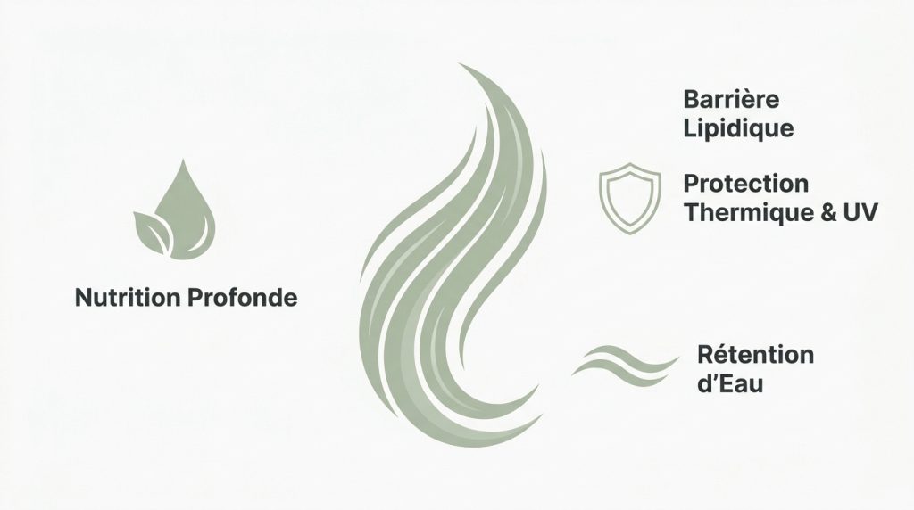 Réussir son bain d'huile cheveux pour une nutrition intense