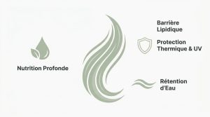 Réussir son bain d'huile cheveux pour une nutrition intense