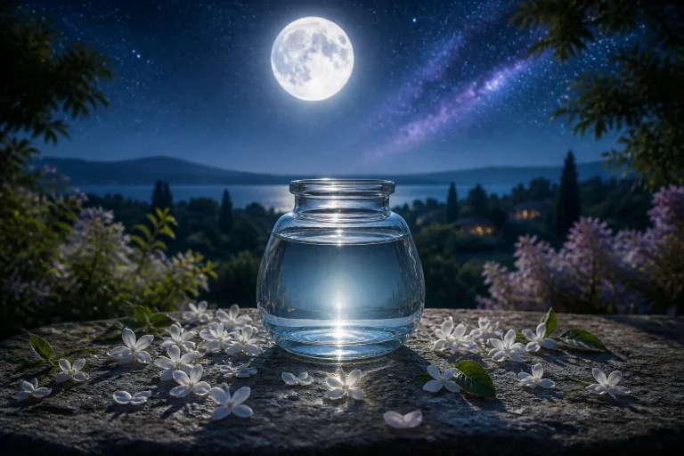 L'eau de lune : ses bienfaits et comment la préparer