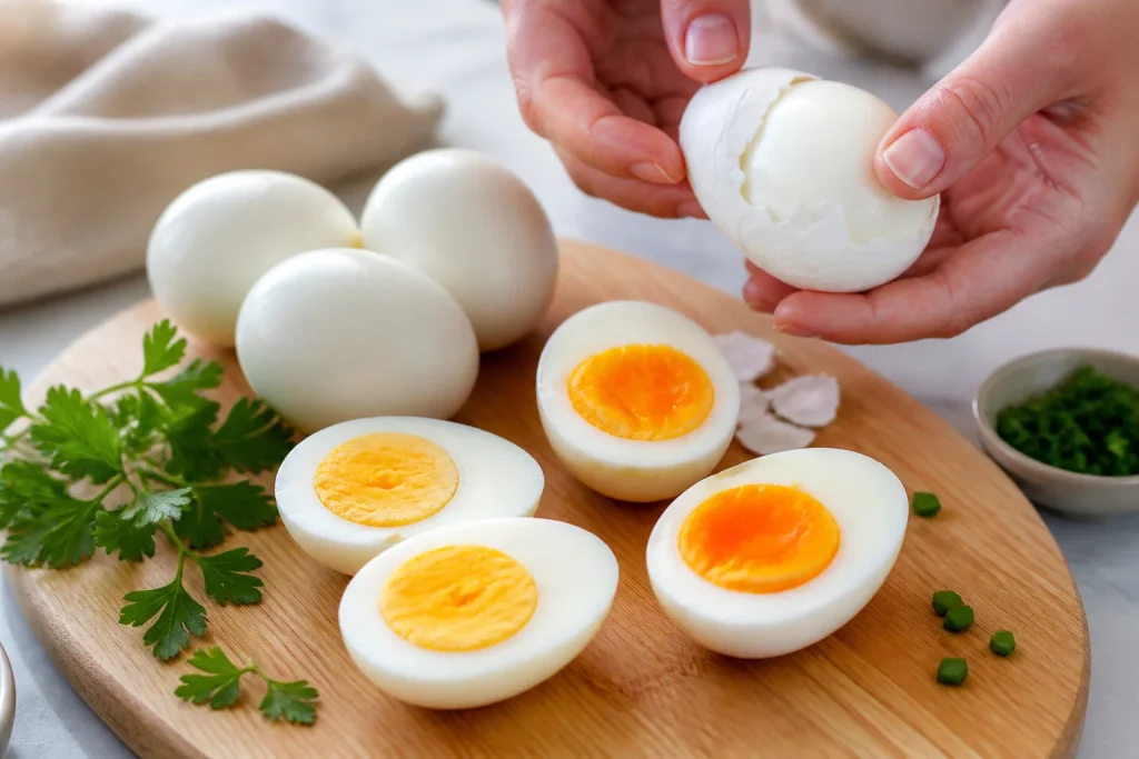 Oeufs durs parfaits un delice simple