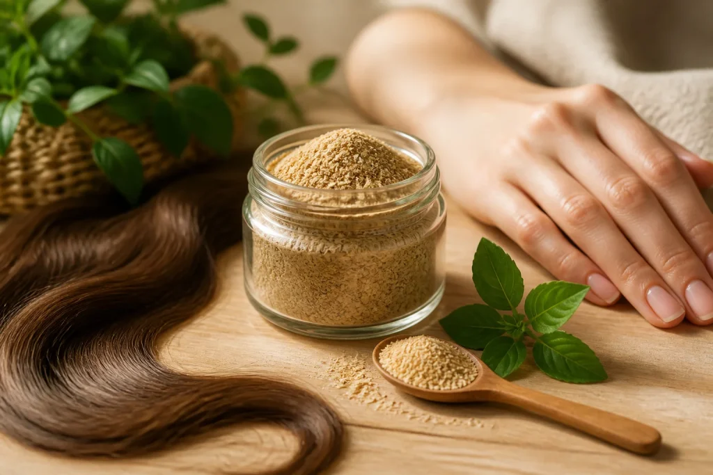 Levure de biere beaute naturelle pour cheveux et peau