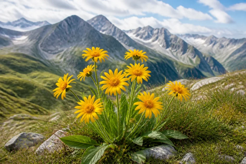 Arnica des montagnes eclat dore